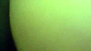 Tight shemale contrasts soft play with huge dildo insertion