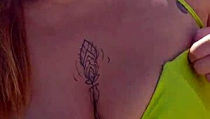 guys can't stop staring at me on the beach