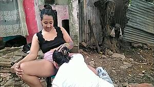 horny manicurist returns for public sex