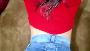 my best friend came over to release tension with me in underwear sex.