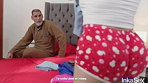 milf peruana gia white... acude a su personal trainer para humillar a su esposo cornudo