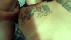 My husband lets his friend suck my tits while he fucks my pussy