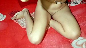 Beautiful Latina Model Tells Husband She's Working on Phone