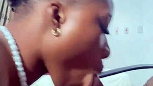 naija babe candy gives blow job