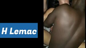 Hlemac bdsm interracial party turns wild with big black cocks