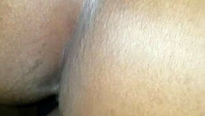 Pounding that fat ass with a massive black cock in doggystyle position.