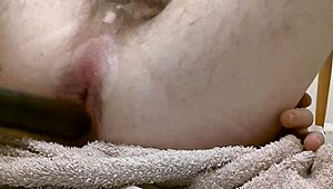 Masturbating My Wet Ass With A Toy And Fingers