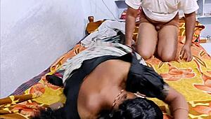 desihotcouple update indian hot wife homemade boobs sucking pussy licking part 1