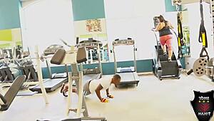 Big Booty Babe Sofia Rose Gets Rome Majors Protein Shake