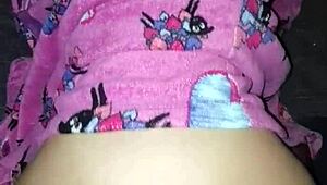 Paulo Massa and Joy Karen share interracial homemade sex with big cock and hairy pussy