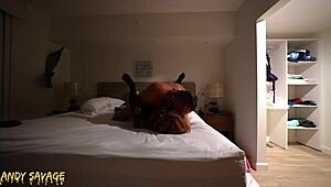 Costa Rican realtor sucks and fucks to sell a condo