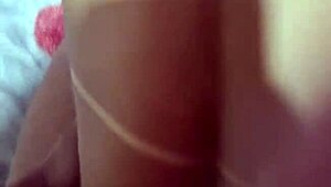 Did the chubby guy come to fuck me at my house? the amateur transsexual blonde asks provocatively