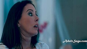 milf and mother-in-law share wet lesbian fun in bed