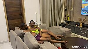 Naughty Christmas talk leading to hardcore fucking 🎄