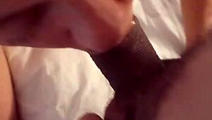 Clothed french amateur gets pussy pounded with spanking!