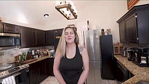 Oh wow, viagra mix-up leads to hot step aunt clover baltimore blowjob in bedroom 😏