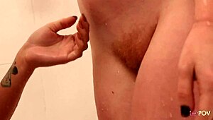 fucking that blondes wet pussy in the shower is every lesbians dream come true