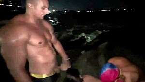 First Time Beach Fuck With Three Friends In Rio!