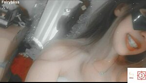 Just A Skinny Girl Wrapped In Your Towel, Showing Off Her Little Bum.