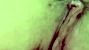 Russian brunette with dirty talk and sexual fantasies masturbates ass rubs small 18+ tits double fingering pussy and ass