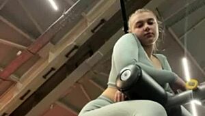Crazy Fucking In The Gym With Horny Amateurs