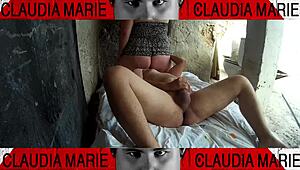 Fat Amateur Couple Licks And Assfucks Outdoors In Public