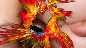 SparklyBBW enjoys intense anal plug play now!