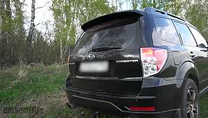 tied up girl moans in pleasure from fake taxi driver