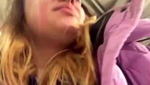 masturbate in taxi and mall