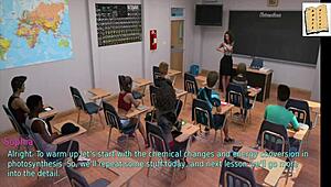 Mature Wife and Stepmother Engage in Family Game