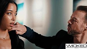 lia lin learns about painting and gets fucked by her tutor.