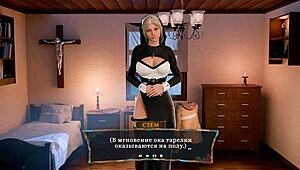 A Nun's Innocent Awakening Turns Sinful in 3D Animated Hentai Game with ASMR Voice