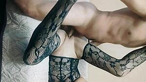 husband and friend use wifes holes hard