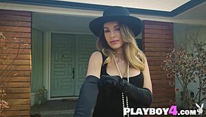 petite big fake tits milf shows sexy body after hot striptease session