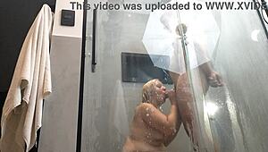 I hid my phone in the bathroom to catch my hot aunt with her boyfriend 😏