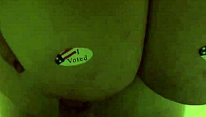 Bbw, why do you reward me with a titfuck for voting?