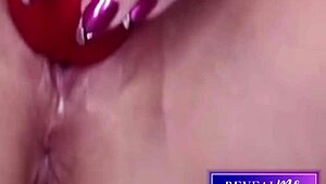 I reveal my horny milf side with wet hairy pussy in intense vibrator cum show