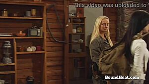 Big Butt Busty Lesbian Slave Moans From Madame's Hands!