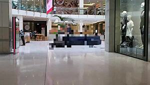 Trashy Kiwi Slut Shows Off At Mall And Street