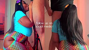 Will this thick college girl pass her deepthroat audition?