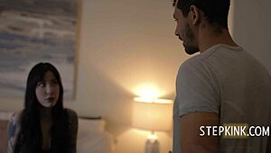 Goth charlottee complains her bf sucks in bed, so she rides his friend 😏