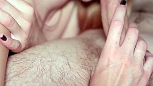 Stepmom Caught Stepson With Boner And Helps To Cum Quick While Her Husband Is Home Creampie