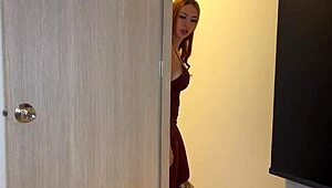 She caught me jerking off with her panties while she was supposed to be out.