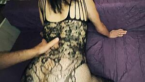 husband and friend use wifes holes hard