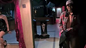 sensual photoshoot behind the scenes at a swing house