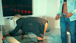 petite 18+ celebrates halloween with brandon cruz in interracial fun