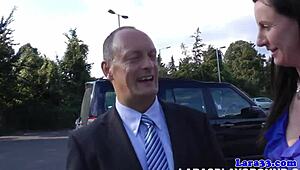 Mature british pornstar gets intensely fingered while dressed as a sexy nurse in hospital!