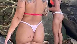 Hairy Amateur Lesbians Fucking Each Other. On The African Beach In Group Orgy.