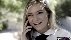 Virgin Cute Teen Takes It Anally First Time