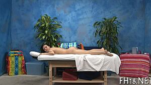 relaxing massage session with marital aids